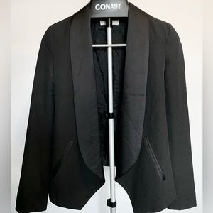 MICHAEL Michael Kors Tuxedo Blazer Satin Feel Lapel